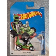 GRASS CHOMPER GREEN - HW RIDE-ONS - HOT WHEELS TOY CAR