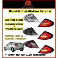 (1 Year Warranty) Proton Gen 2 / Persona Elegance Dynamic Albino LED Tail Lamp With Running Signal L