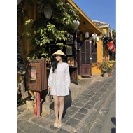 BONIE DRESS - Long Sleeve Linen DRESS