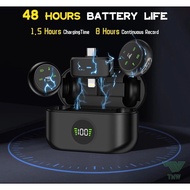 Wireless Lavalier Microphone TNW A37 – Noise Cancelling, Dual-Channel, IOS & Type-C