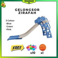 🦒Gelongsor Zirafah UPGRADED💥 Kids Slide Children Slide Toys Gelongsor Budak Kanak Mainan Budak Baby Toys Gelunsur Hoop