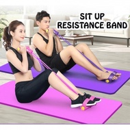 Yoga Pilates Workout Fitness Yoga Sit-Up Equipment Pull Up Rope Elastic Band Women