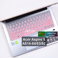 For Acer Aspire 5 A514 A514-54 A514-53 A514-52 52K 52G 53G Swift 5 Keyboard Protector SF314-52G-5079 536Y 14'' Laptop Keyboar Cover Silicone Laptop Keyboard Film Dustproof