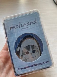 着趙版嘅mofusand撲克牌仲要係透明㗎！🐨🐨
