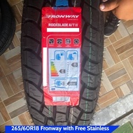 265/60R18 AT Fronway w/ Free Stainless Tire Valve
