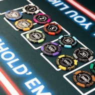 德州撲克墊 賭博檯墊 籌碼 桌上遊戲布 賭場專業撲克墊