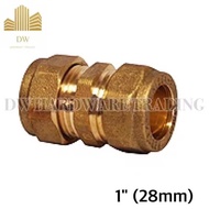 🔥Ready Stock🔥Copper Pipe Fitting Socket CxC / Water Pipe Fitting (15mm / 22mm / 28mm )