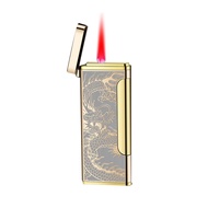Jet Torch Lighter Windproof Refillable Butane Gas Flame Slim Mini Lighter Good for Cigar Cigarette C