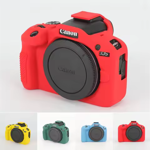 For Canon EOS R10 R50 R100, High-Quality Anti-Slip Silicone Protective Case