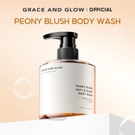 Grace and Glow Peony Blush Soft & Glow Solution Body Wash Perfume Shower Gel - Sabun Protect Skin Ba