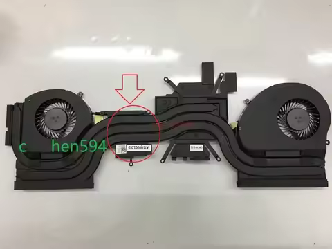 PC CPU Cooler Fan/Heatsink For DELL Alienware 17 R4 ALW17C GTX1080 0K2PKV K2PKV MG75090V1-C060-S9A M