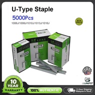 5000pcs/box 1006J/1008J/1010J/1013J/1016J Staples Nail for Narrow crown nails Manual Nail Stapler