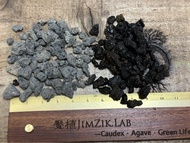 高品質精篩黑火山石鋪面石 顆粒土鋪面墊底 黑色火山石造景石混合拌土介質多肉塊根植物仙人掌仙人球龍舌蘭象牙宮象漆 鋪面 Aqua水族魚缸