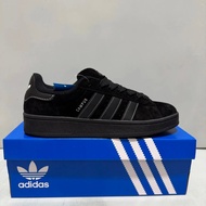 Pure Original Real Shot Adi Bread Shoes Black Samurai Top Layer Suede Adi adidas originals CAMPUS 00