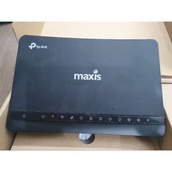 [used device ] maxis - tp link home fibre router c5v ac1200 dual band gigabit voip router