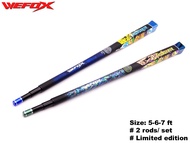 WEFOX SPONGEBOB PRAWN ROD (2 RODS)