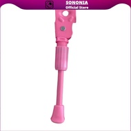 SONONIA Kids Bike Kickstand Single Side Kickstand Pink Metal Rear Mount Bicycle Kickstand Bicycle Fo