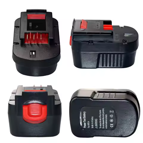Power Tool Batteries Black & Decker 14.4V 6.0Ah HPB14, 499936-34, 499936-35, A14 A144, A144EX A14F, 