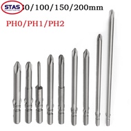 [STAS] 60-200mm PH0 PH1 PH2 802 Electric Cross Screwdriver Bit  ImpactDriver