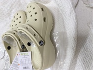 順豐到付W8厚底涼鞋沙灘鞋 W8 EUR 38-39  Crocs  lassic platform clog