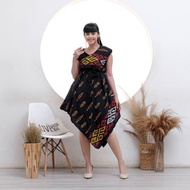 Batik Gaul Baju Wanita Dress Casual Batik Pesta A