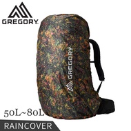 [GREGORY American 50L-80L Waterproof Rain Cover < Tropical Rainforest >]141347/Rain Cover/Cloak/Back