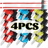 10A/15A/20A Car Power Supply Fuse - Universal Quick Connect Terminal - Mini Add-a-Circuit Fuse Tap -
