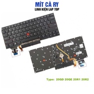 Lenovo Thinkpad X1 Carbon Gen 7th 8th (2019 2020) (CORE I GENERATION 9,10) laptop keyboard with led