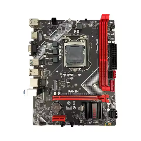 New H61 motherboard computer motherboard CPU LGA1155 pin replaceable H67/B75M desktop motherboard