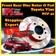 TRW XPS Toyota Vios NCP42 Racing Performance Front Disc Rotor