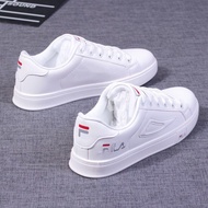 FILA White Shoes Low Cut Shoes Running Shoes For Women School Shoes