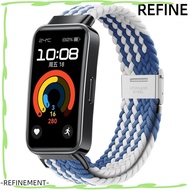 REFINEMENT Loop Strap, Stainless Steel Nylon Weaving Woven Strap, Fits The Wrist Ultrathin Comfort W