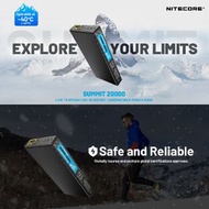 NITECORE - SUMMIT 20000 耐寒碳纖行動電源 Low Temperature Resistant Carbon Fiber Power Bank