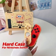 Compatible For Nintendo Switch V1 / V2 / OLED SpongeBob SquarePants Hard Case Switch Accessories Game Console Handle Protector PC Hard Cover Gaming&amp;Consoles