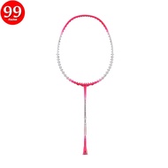 Apacs Nano Fusion Speed 722 No String Original Badminton Racket -Pink White (1pcs)