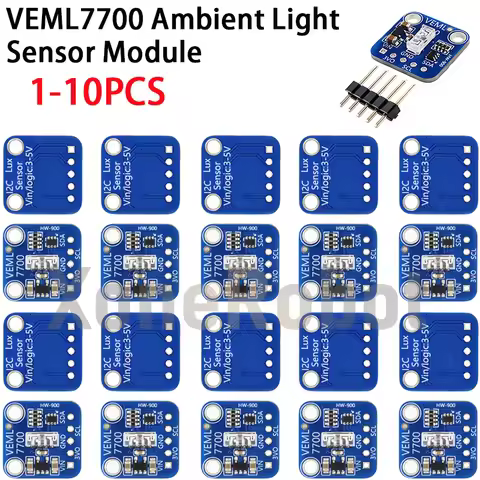 VEML7700 Ambient Light Sensor Module 120k Lux Light measuring Sensor Board 3.3V 5V I2C IIC Interface