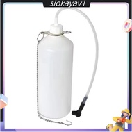 Brake Fluid Bleeder Bottle 1L Brake Bleeding Tool Set Manual Brake Bleeder with 1L Brake Fluid Extra