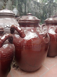 Chum sành chuẩn Bát Tràng ngâm rượu đựng rượu thể tích10L-50L