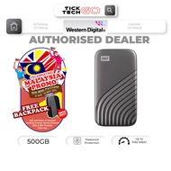 WD My Passport™ SSD Portable Storage (500GB/ 1TB/ 2TB)