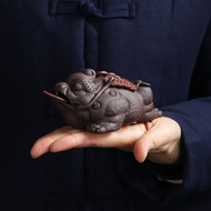 Purple Cicada Golden Cicada All Handmade Purple Cicada Golden Cicada Lucky Tea Pet Tea Set Accessori