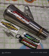 SLINCER SLENSER KNALPOT MAFIA MINICONE 20CM INLET 50MM SARANGAN FULL ORIGINAL MAFIA EXHAUST