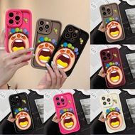 For Infinix X669 X669C X669D X670 X676B X678B X680 X680B X680C X688 X688C X688B Casing Fashion Funny Big Mouth Emote Soft Silicone Anti-fall Back Cover Mobile Phone Case