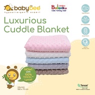 Babybee Cuddle Blanket Dot Baby Blanket - Luxurious & Comfortable TENCEL Lyocell Baby Blanket - Hypo