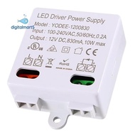 LED Transformer 12V/DC,0-10W Mini Transformer,Power Supply Drive,Electronic Transformer for 12V LED 