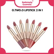 O.TWO.O N9107 12-Color 2-In-1 Matte Lipstick