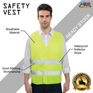 Reflective Safety Vest With High Visibility Safety Clothing Jaket Keselamatan Lelaki Perempuan