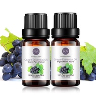 2-Pack Grape Essential Oil 100% Pure Organic Plant Natural Flower Essential Oil for Diffuser Message