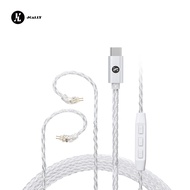 JCALLY TC30 PRO TYPE C Digital Audio CX31993 Silver-Plated Headphone Upgrade Line MMCX QDC ZSN