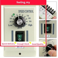 <FEELING>AC 220V To DC 180V Knob Motor Speed Variable Control Controller For 0-400W Motor