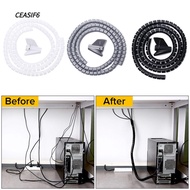 CEASIF6 Storage Pipe 2m  5m Cable Winder Wire Wrap Tube Management